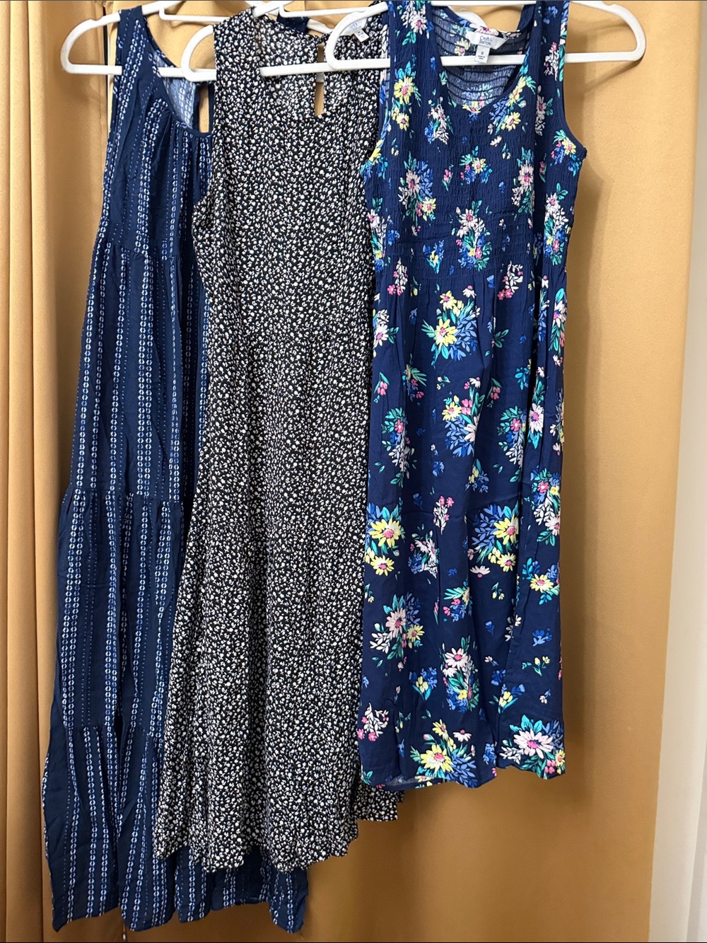 3 Dresses-  Sleeveless Casual Dresses- Sonoma, Time and Tru and Croft and Barrow